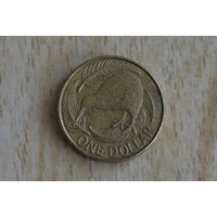 Новая Зеландия 1 доллар 1990 с 1 руб