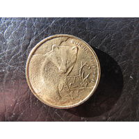 Польша.2 злотых.Барсук.2011. С 20 копеек. Распродажа коллекции. Смотрите другие лоты.