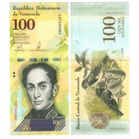 Венесуэла 100000 (Сто тысяч) боливар 2017 год, UNC