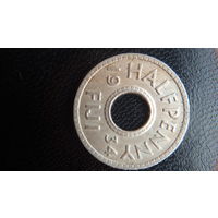 Фиджи пол пенни 1934 г.редкая тираж 96000