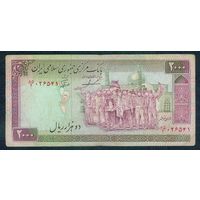 Иран 2000 Риалов 1986 - 2005 год.