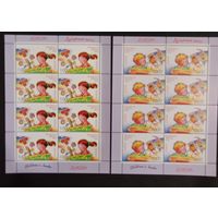 Марки Беларуси 2010 года чистые листы Детские книги, EUROPA КМ 828/829, каталог 6,2 евро