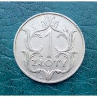 1 злотый 1929 г Польша