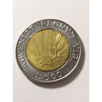 Сан Марино 500 лир 1993