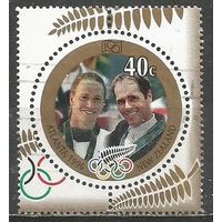Новая Зеландия. Олимпиада Атланта'96. 1996г. Mi#1548.