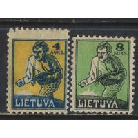 Литва Респ 1922 Сеятель Стандарт Полная#124-5*