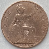 Великобритания 1 пенни 1913 г.