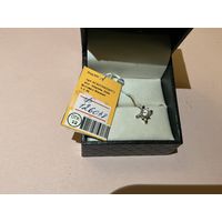 Кулон Белое золото 585 и фианит