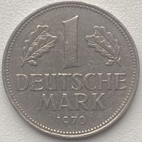 Германия 1 марка 1970 г. J