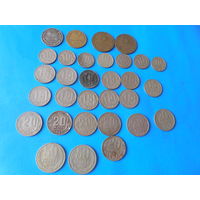 Монеты. 10 копеек, 15 копеек, 20 копеек.