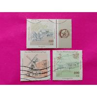 Германия. Мельницы. ( 3 марки ) 1997 года. 11-9.