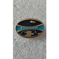 Значек знак Космодром Байконур Космос