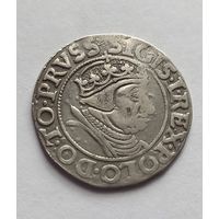 Грош 1538 г., Гданьск, серебро