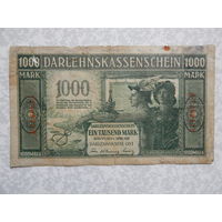 Германия 1000 марок 1918г.Каунас. Немецкая оккупация WWI.