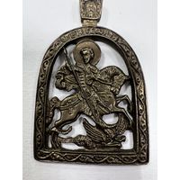 Образок икона святой Георгий победоносец