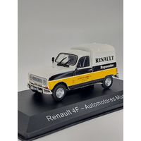 RENAULT 4F (1982)  от SALVAT 1:43 Аргентинская журнальная серия.