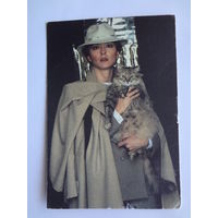 Календарик 1992 г. Газета Созвездие. Анастасия Вертинская.