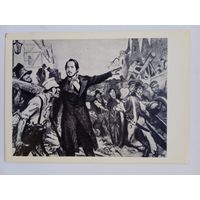 Щеглов. Фридрих Энгельс руководит постройкой баррикад в Эльберфельде