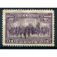 Британские колонии - Канада - 1935г. - ландшафты, виды, 13 с - 1 марка - гашёная [Mi 191]. #3-WB-92-A-1