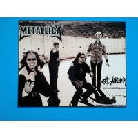 "METALLICA" - Магнит - Размеры 10/12,5 см.