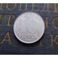 10 пфеннигов 1980 (A) Германия ГДР #01 XF