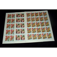 СССР.КОСМОС.РАСПРОДАЖА !!!.1980, сентябрь. Полет в космос седьмого международного экипажа (СССР-Куба)ПОЛНАЯ ЧИСТАЯ СЕРИЯ В ЛИСТАХ.