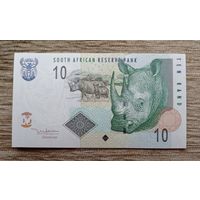 Werty71 Южная Африка ЮАР 10 рандов 2005 2009 UNC банкнота