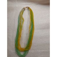 Винтажные бусы. Чехословакия.