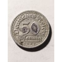 Германия 50 пфенинг 1921 J