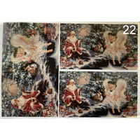 Декупажные карты А4 Новый год