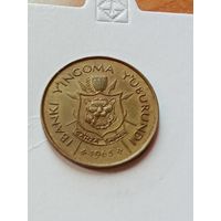 13. Распродажа! Королевство Бурунди 1 франк 1965 г. Редкая!