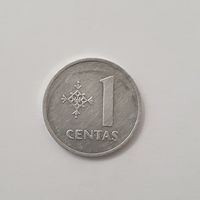 1 цент 1991 Литва