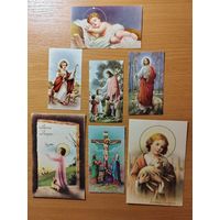 МАЛЕНЬКИЕ ОТКРЫТКИ  7ШТУК