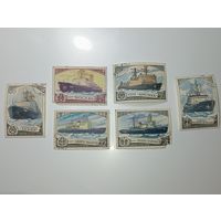 Распродажа коллекции с рубля ! Марки СССР  . Корабли .