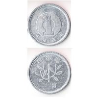 1 йена Япония 1992 года