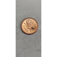 Барбадос 1 цент 1996