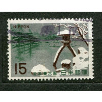 Сад Кэнроку. Знаменитые сады. Япония. 1966