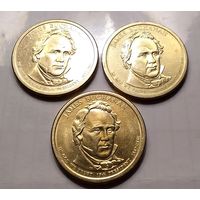 1 доллар США 2010 г. 15-й Президент Джеймс Бьюкенси