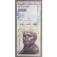 Банкнота 1000 боливар 2017 год. Венесуэла. НЕ БЫЛА В ОБОРОТЕ.