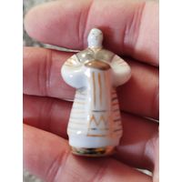 Редкая статуэтка хлеб да соль,мфз ,целая,с рубля