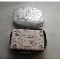 Мыло новое и мыльница СССР