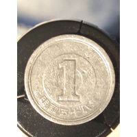 Япония 1 йена 1983
