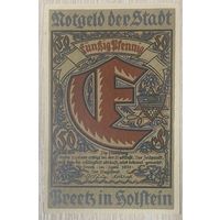 Нотгельд 50 пфеннигов 1921 год. Прец. Веймарская республика.