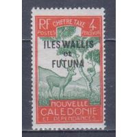 [1450] Французские колонии.Уоллис и Футуна 1930. Фауна.Олень.4с. МН