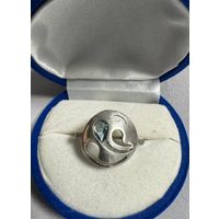 Кольцо серебряное 925 пробы. 56