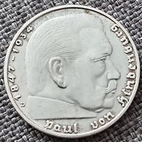 2 рейхсмарки 1938 D