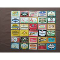 Пивные этикетки по рублю, цена за 1 шт., ю-907-18 (3868)