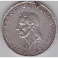 5 Марок 1934 Шиллер