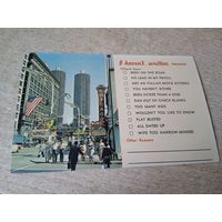 Открытка. Чикаго.Иллинойс.Башни-Близнецы