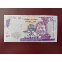 Малави 20 квача 2020 UNC